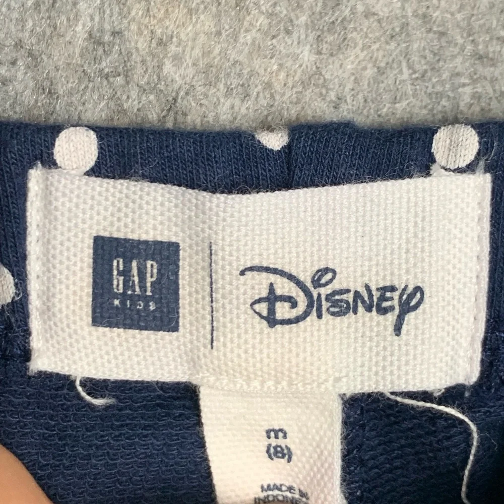 Gap Disney Girl Size M 8 Blue Polka Dots Mickey‎ Minnie Leggings